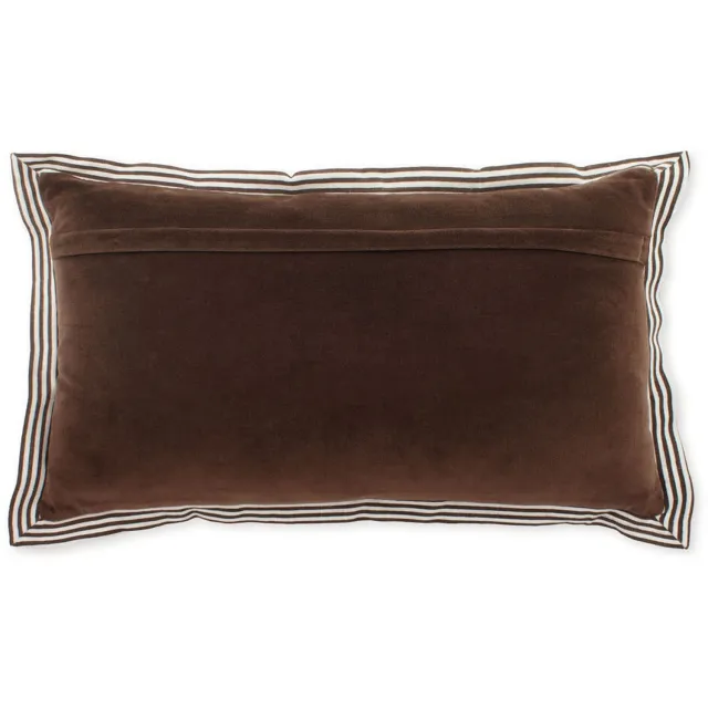 Walra Sierkussen Deep Earth - 35x60 - Bruin - 100% Katoen (BCI)