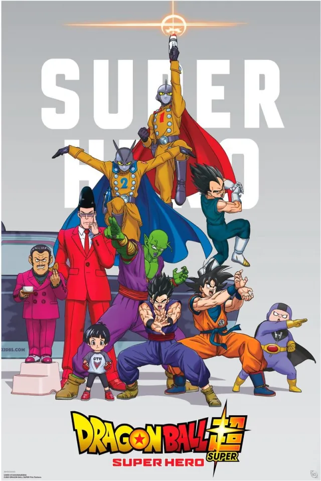 Dragon Ball Z Dragon Ball Hero - Group Poster meerkleurig Papier Unisex - Fan merch, Gaming multicolor
