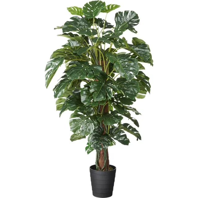 HTT Decorations Kunstplant Monstera XL H150cm - HTT Decorations kunstplanten Groen