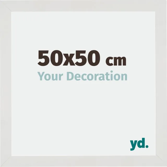 yd. Your Decoration - Fotolijst 50x50 cm - MDF - Wit Mat - Mura