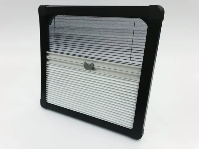 Horrex Rechte Duo Plissé R5000 Zwart 314x414 Gitzwart