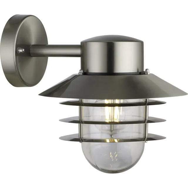 Olucia FELICE - Buitenmuurlamp - Zilver - Vorm: Rond