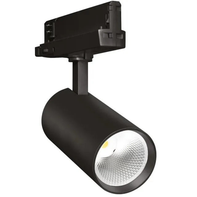 LEDVANCE Doos 4x Ledvance LED Railspot 3-fase | 30W 3000K 1950lm 730 Zwart