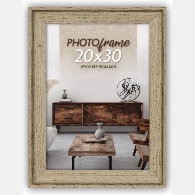 Zep Houten Fotolijst Torino Bruin voor foto 10x15 - RT746R
