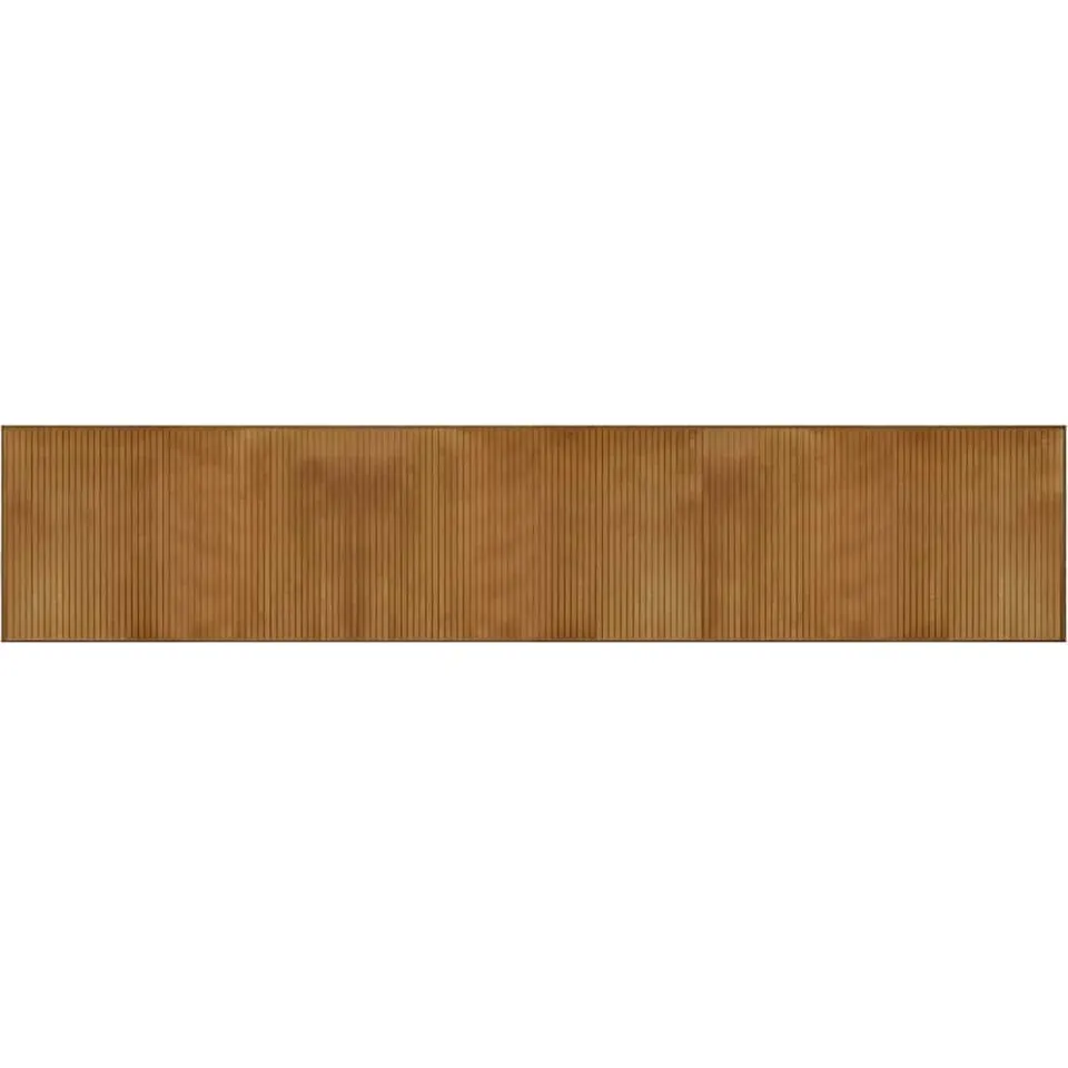 vidaXL Vloerkleed rechthoekig 60x300 cm bamboe bruin, foto 3