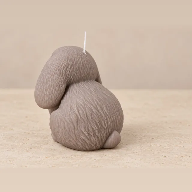 Goods and Shine Amber Bunny – Geurkaars Golden Amber beige