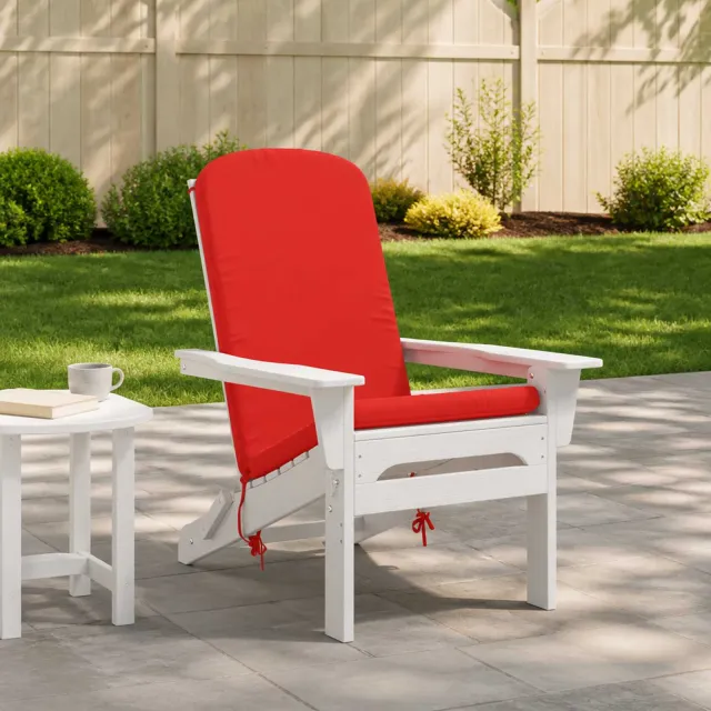 vidaXL Adirondack stoelkussen GEMERT 100% Polyester Rood