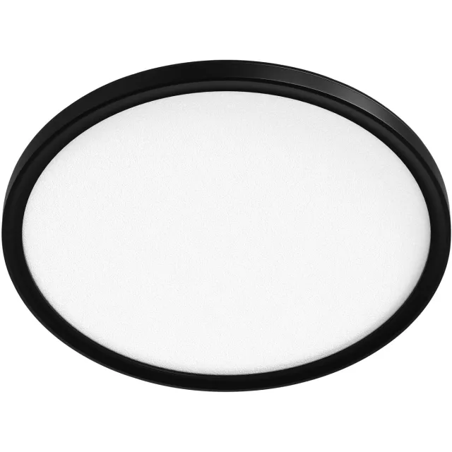 Osram plafondlamp zwart, 3000 K / 4000 K / 6000 K, warm wit, 1350 lm, 18 W, 29,3 cm Ø, polypropyleen (PP), 120° stralingshoek