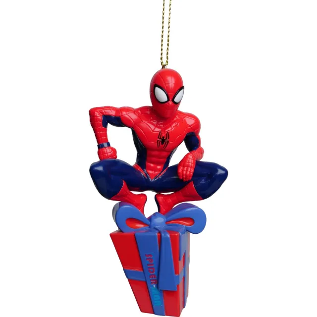 Marvel Spiderman Marvel© kerstbal ornament 3d Rood