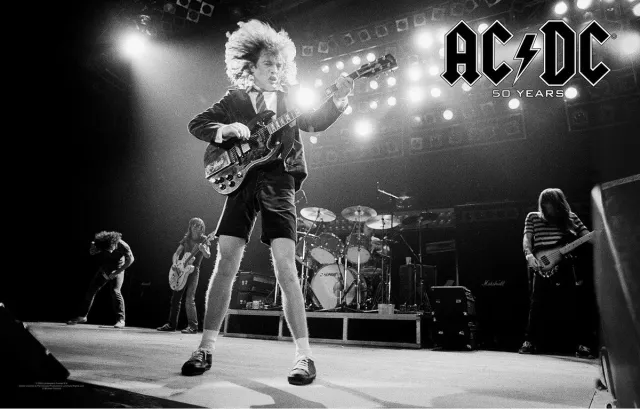 Razamataz AC/DC - 50 Years - Textiel Poster fifty