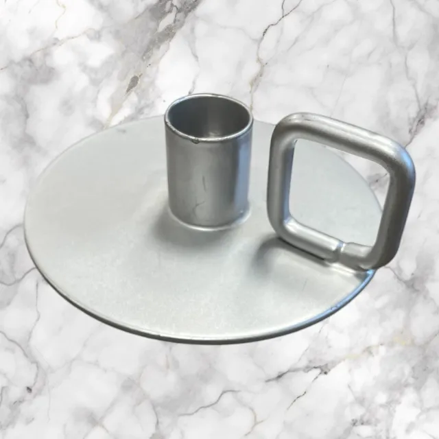 Branded by coole kandelaar - zilver - mat - square zilver - KU160