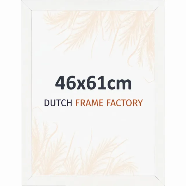 Dutch Frame Factory Fotolijst 46x61 cm - MDF - Wit Mat - Benno