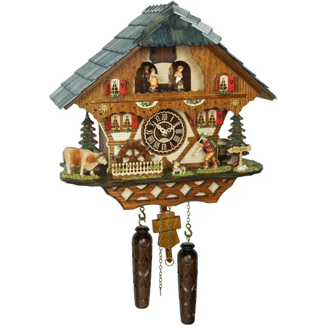 Trenkle 4287_QMT_HZZG - Koekoeksklok - kwarts bruin