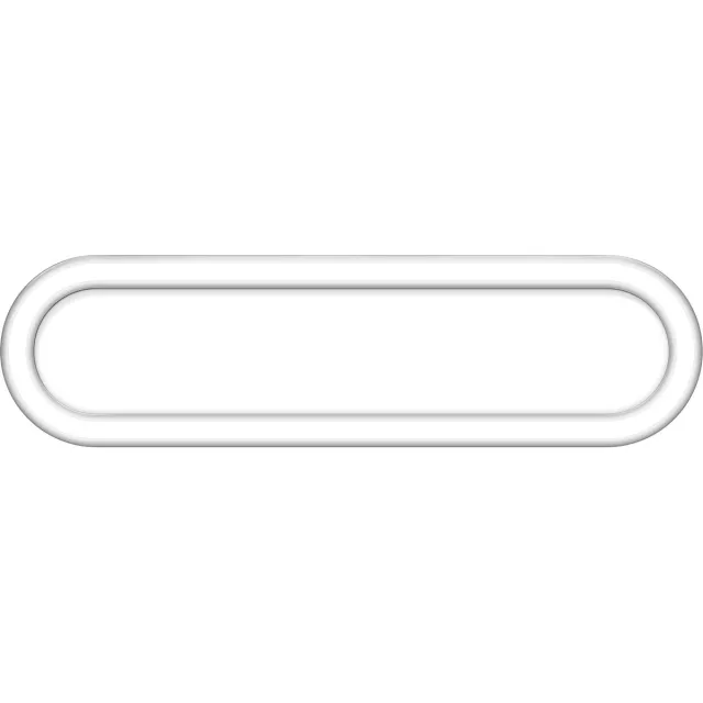 Expo Trading ETH Lois led plaf ovaal 3 step dimming 2700k 22w ip44 wit 60cm + mem. 1577L