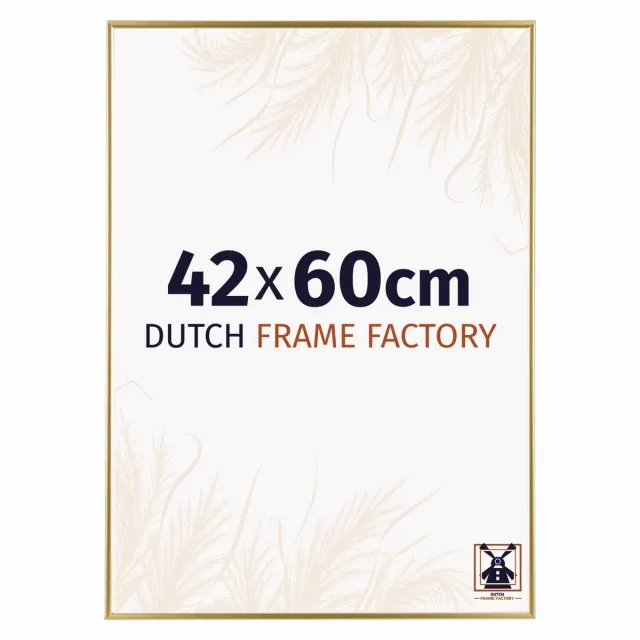 Dutch Frame Factory Fotolijst 42x60 cm - Kunststof - Goud - Easy