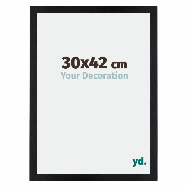 yd. Your Decoration - Fotolijst 30x42 cm - MDF - Zwart Mat - Mura