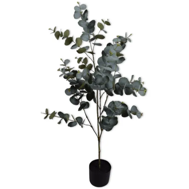 Silk-ka Kunstplant voor Binnen Eucalyptus Groen 121 cm