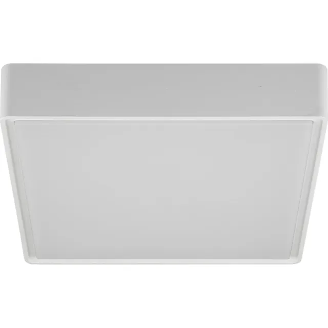 Fantasia Goa Plafonnier Vierkant Grijs Smd Led 950Lm 12W Ip65 wit