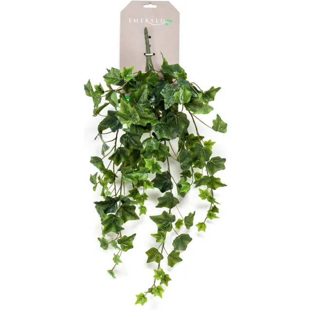 Emerald Kunst Hangplant Ivy groen 70cm - Kunstplant voor binnen