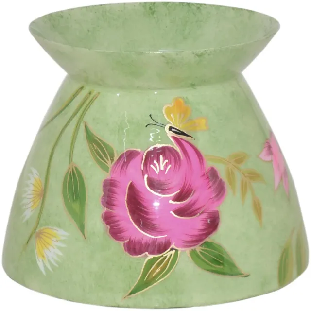 Colmore by Diga Vaas-soft green-enamel IR 19x19x15 cm groen