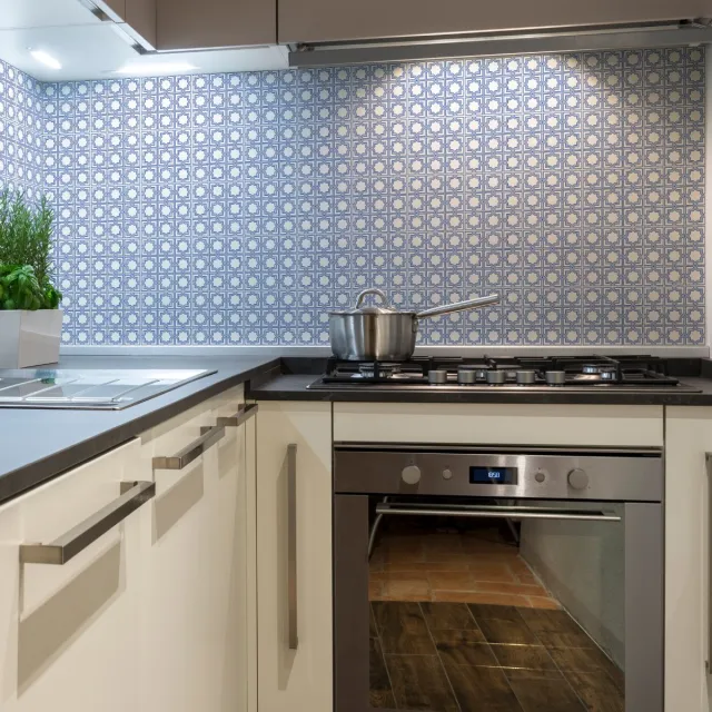 Ambiance Sticker Zelfklevende tegelmuurstickers voor keuken en badkamer - 30 Oosterse Erfoud tegelstickers - 30 stickers 15x15cm Multi color