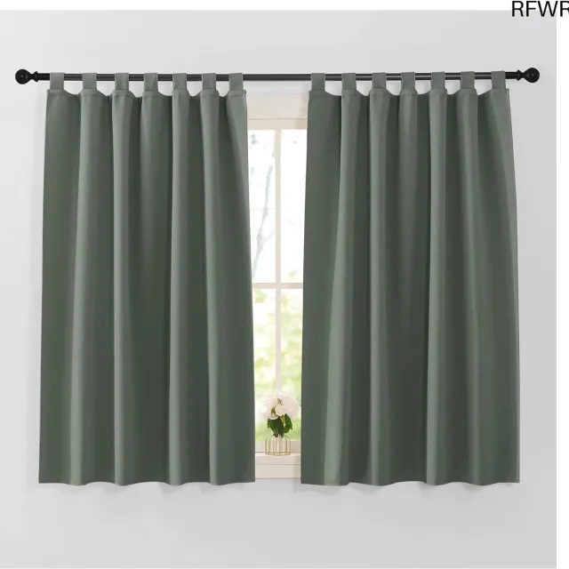 RFWR Verduisterende Gordijnen 140x137cm - Thermische Gordijnen voor Optimaal Comfort in Woonkamer en Slaapkamer Verschillende kleuren beschikbaar