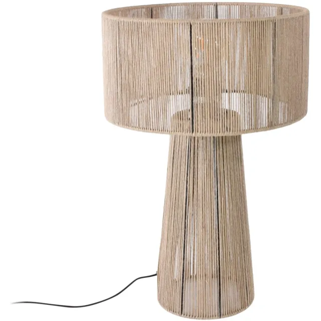 Urban Interiors Tafellamp Diro Jute 43x30 naturel Bruin