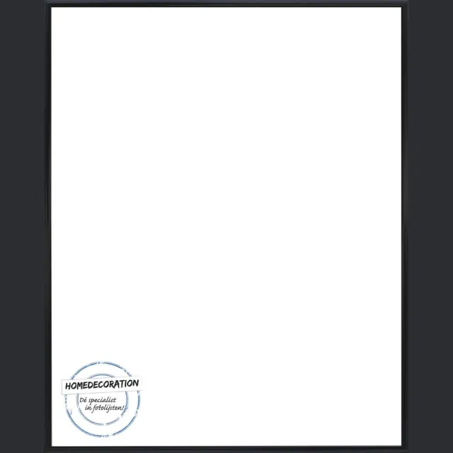 Homedecoration Kampen– Fotolijst – Fotomaat – 75x94 cm– Aluminium – Zwart mat