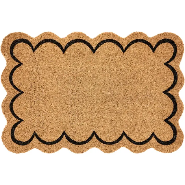 Beliani HOLON - Deurmat - Natuurlijk - 60 x 90 cm - Kokos