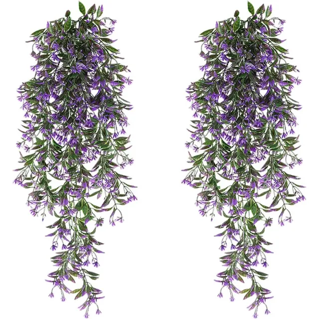 Ibenzoa Synthetische Planten Set van Twee - Voor Creatieve Decoratie in Elke Ruimte groen