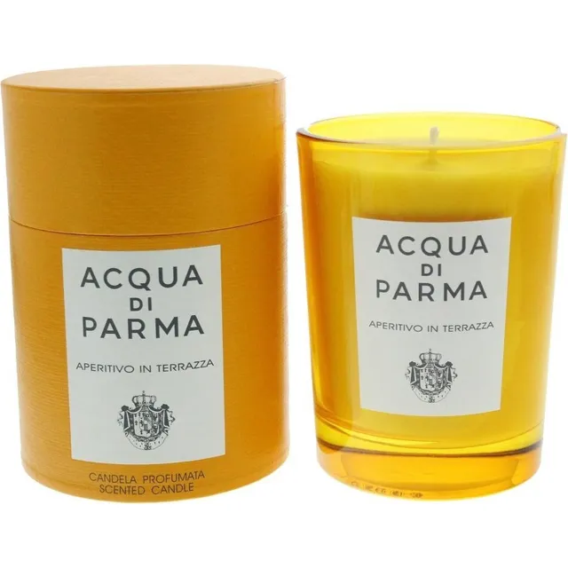 Acqua Di Parma Aperitivo In Terrazza Scented Candle 200g Geel- wit
