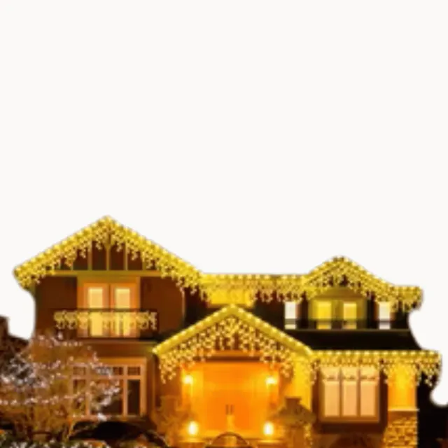 Homezo kerstverlichting - Lichtsnoer - 480 LED's - 17 Meter - Warm wit