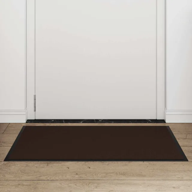 vidaXL Deurmat 60x90 cm bruin