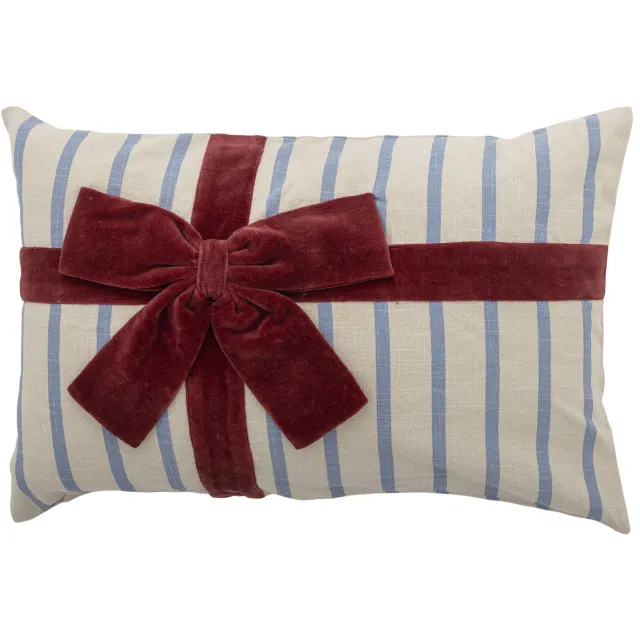 Bloomingville sierkussen Bowie (60x40 cm) Blauw