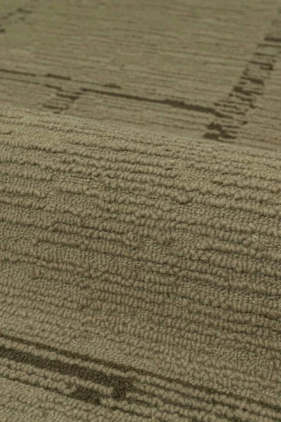 Flair Rugs Harris Modula wollen vloerkleed groen, foto 4