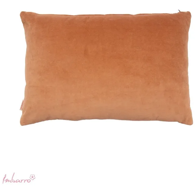Imbarro Home & Fashion Imbarro - Sierkussen - Kussen - Saar - Camel - Velvet - 40 x 60 cm - Bruin Camel Bruin