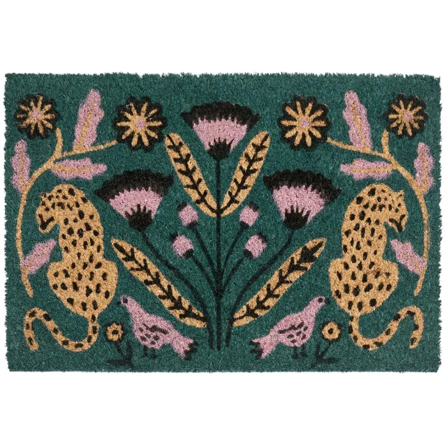 Beliani NAKNEK - Deurmat - Meerkleurig - 50 x 80 cm - Kokos
