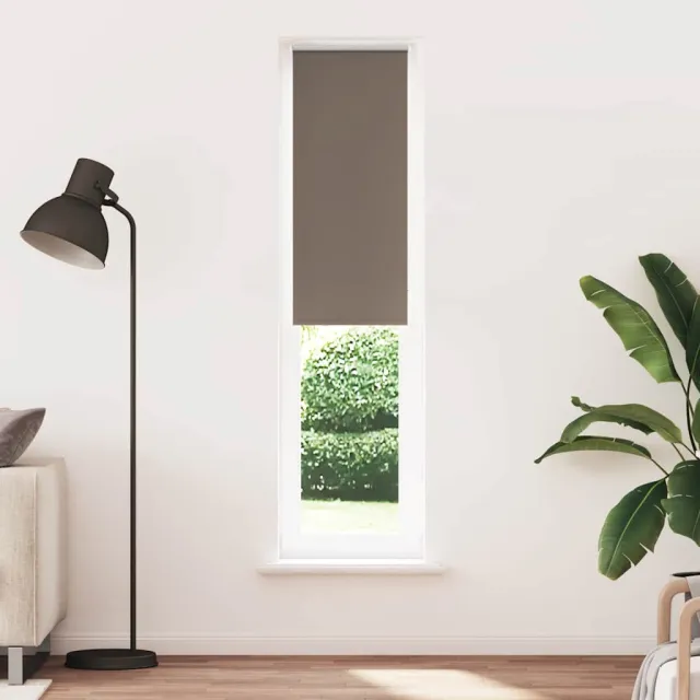 vidaXL Rolgordijn verduisterend koffie 55x230 cm stofbreedte 50,7 cm Bruin