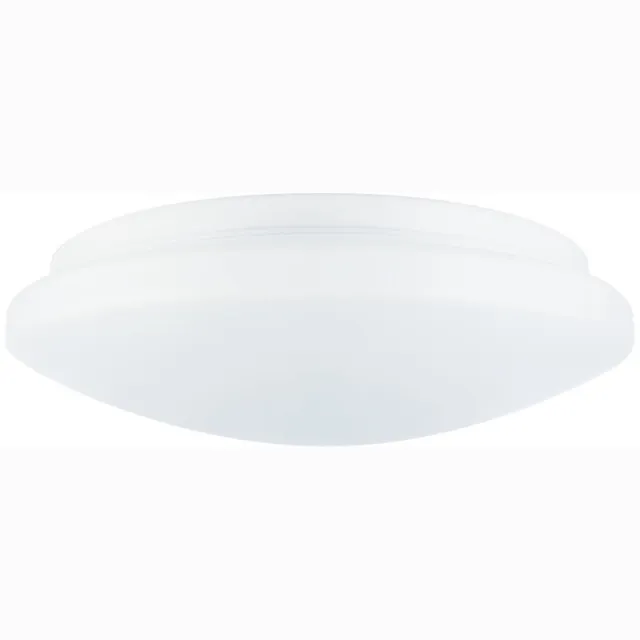 Integral LED Plafondlamp Ø28.8cm 12W 1200lm Instelbare Lichtkleur IP44 + sensor Buitenlamp | Geen fitting | Warm Wit-Koel Wit-Daglicht | 12 watt | 25.000 Branduren Mat wit