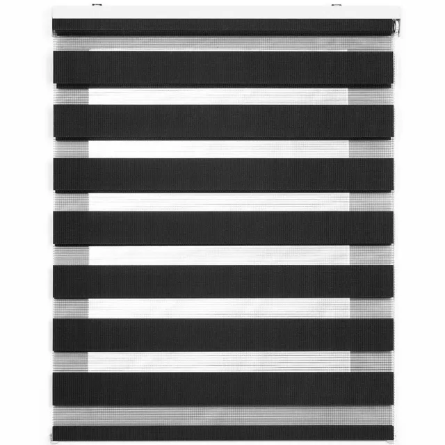 Storesdeco Duo rolgrodijn – stijlvol dubbel textiel grijs, 140x180 cm Grey