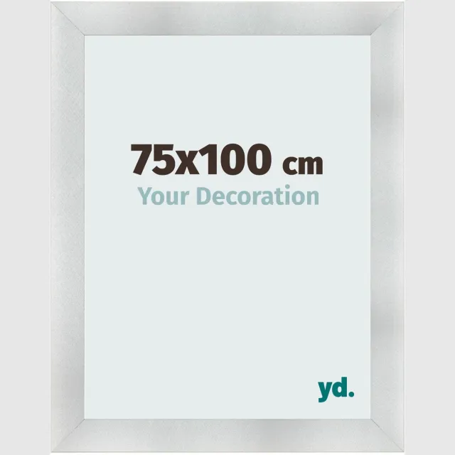 yd. Your Decoration - Fotolijst 75x100 cm - MDF - Aluminium Geborsteld - Pisa