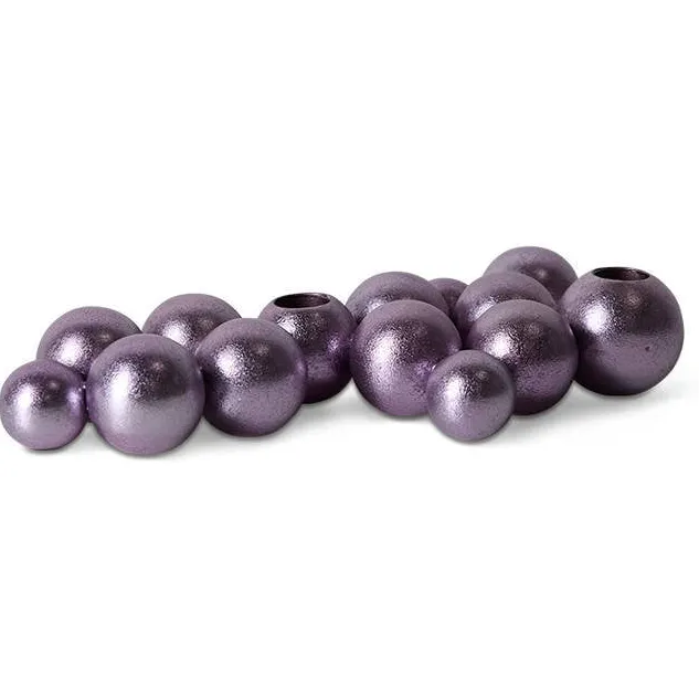 HKliving kandelaar Bubble paars
