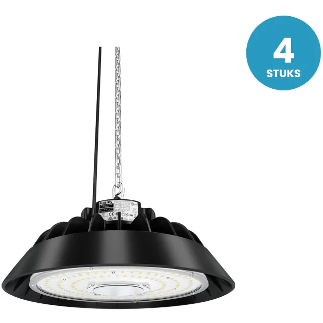 Tsong UFO LED Highbay 150W - 22500 Lumen - koelwit 5000K - Philips driver - dimbaar - doos 4 stuks