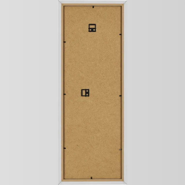 Dutch Frame Factory Fotolijst 37,5x98 cm - MDF - Zilver Glanzend Vintage - Benno