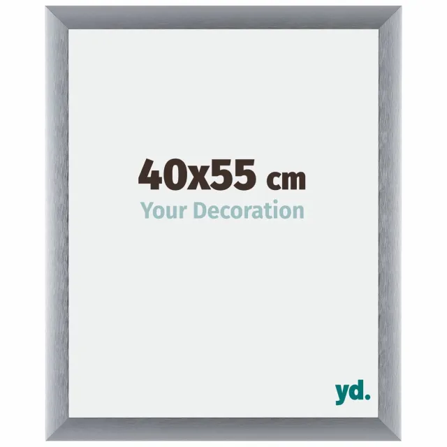 yd. Your Decoration - Fotolijst 40x55 cm - Aluminium - Zilver Geborsteld - Tucson