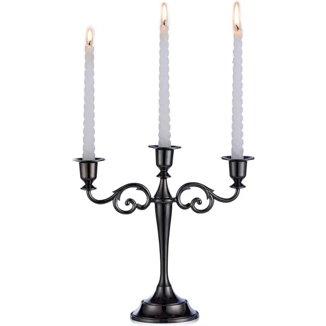 Boter Kandelaar – Kaarsenhouder – Candle holder Zwart