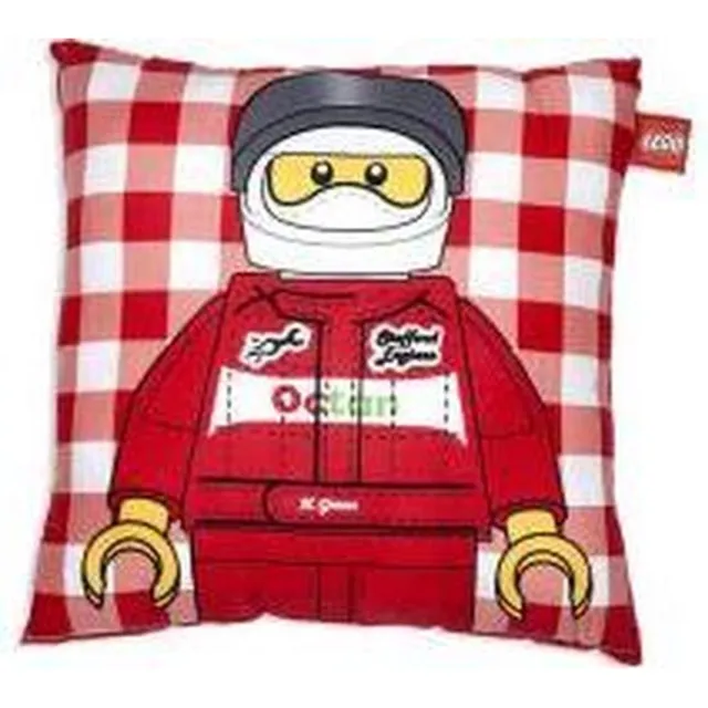 Lego sierkussen Formula 1 - Red - 45x45cm Rood