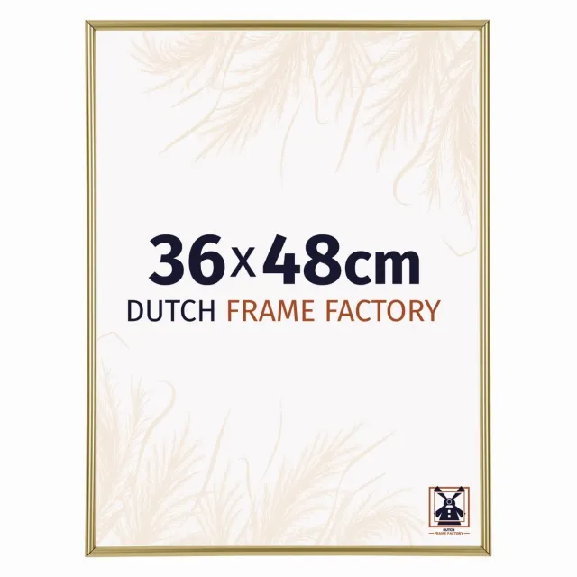Dutch Frame Factory Fotolijst 36x48 cm - Kunststof - Goud - Angers