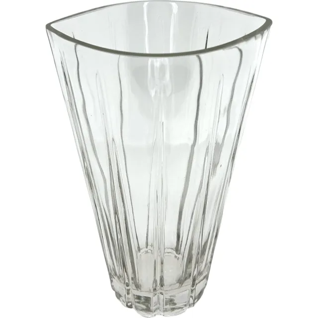 Clayre & Eef Bloemenvaas Van Helder Glas - Vaas - Afmeting 14 x 11 x 22 cm transparant