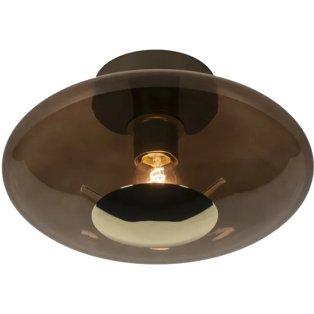 Lumidora Plafondlamp 74818 - Plafonniere - UPPER EAST - E27 - Bruin - Metaal - ⌀ 30 cm